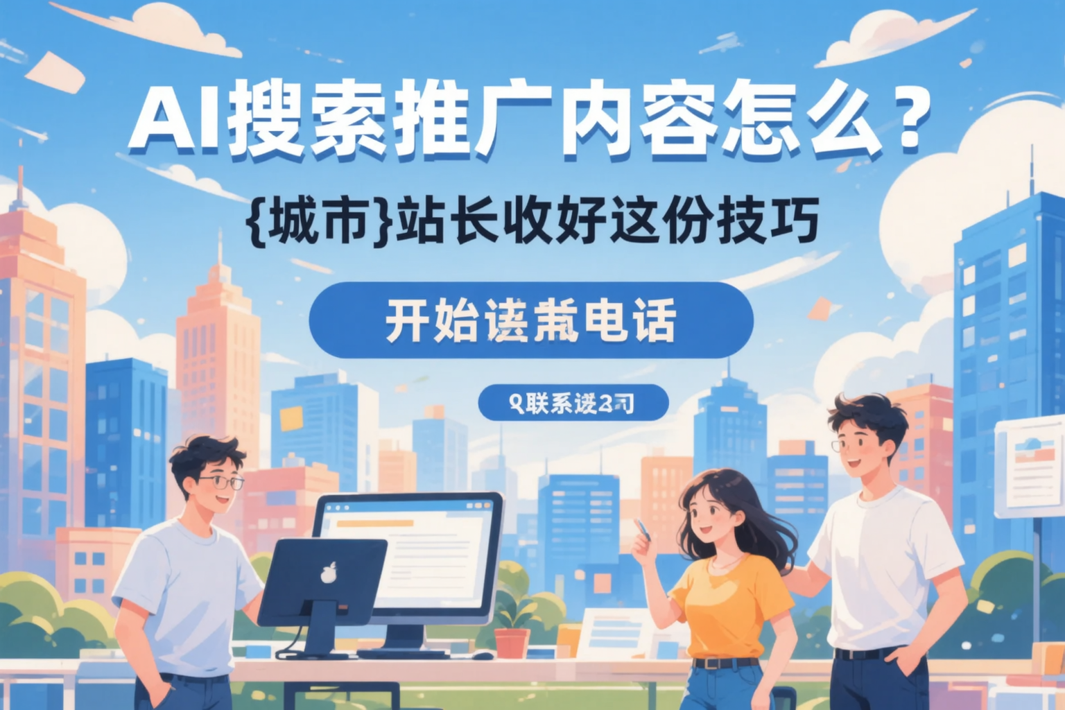 AI搜索推广内容怎么写？五家渠站长收好这份技巧