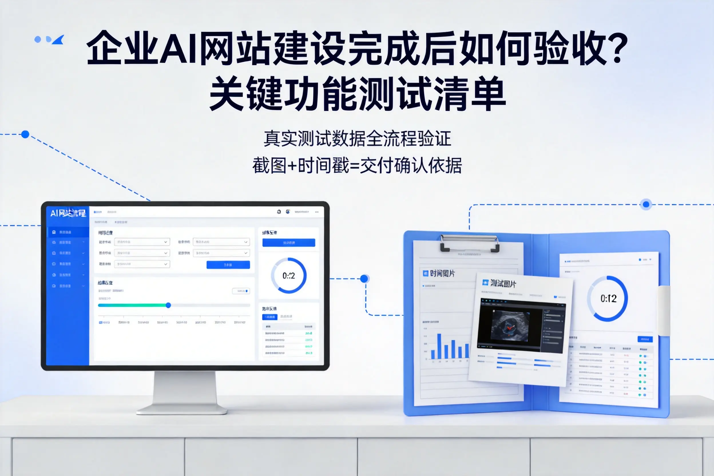 五家渠企业AI网站建设完成后如何验收?关键功能测试清单