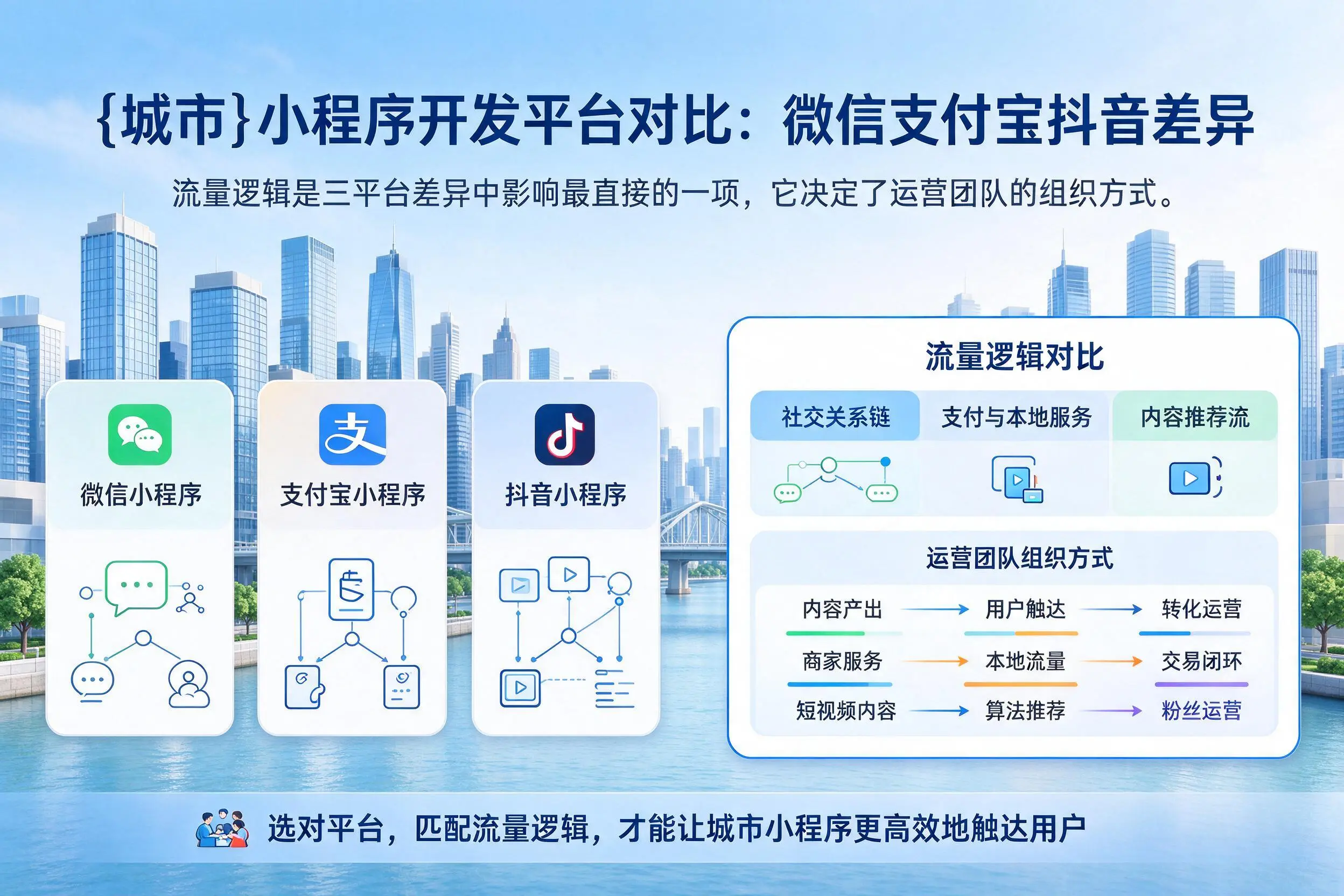 五家渠小程序开发平台对比:微信支付宝抖音差异
